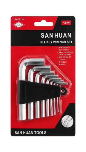 KIT DE LLAVES ALLEN 9PCS