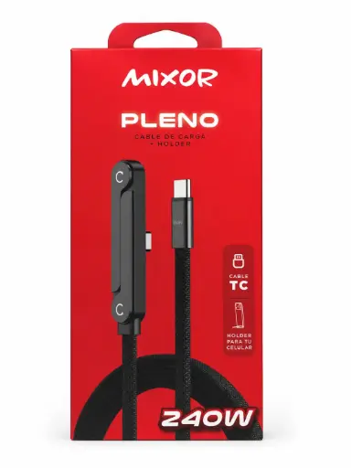 CABLE DE DATOS TIPO C A TIPO C PLENO MIXOR