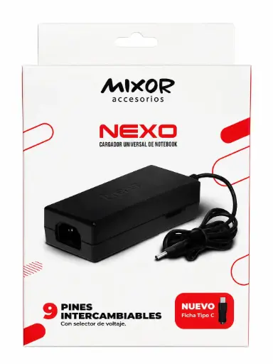 CARGADOR DE NOTEBOOK MIXOR NEXO