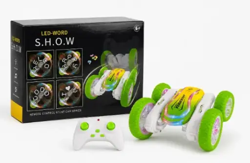 AUTITO A CONTROL CON LUCES LED