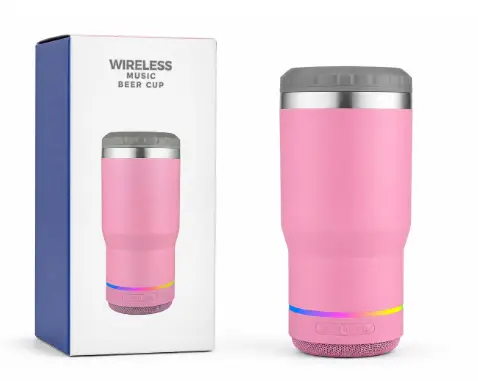 VASO TERMICO C/ PARLANTE 420ML 21476