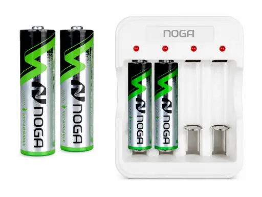 CARGADOR DE PILAS USB NOGA