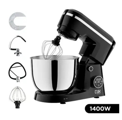 BATIDORA PLANETARIA + ACCESORIOS + PANTALLA DIGITAL 5L BATI021N