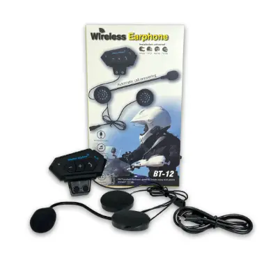 AURICULAR INALAMBRICO PARA MOTO BT-12