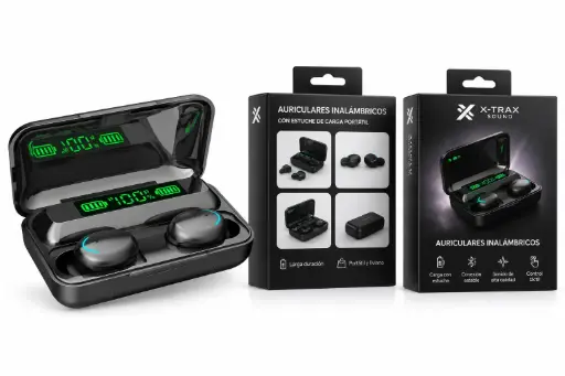 [XX0008] AURICULAR TWINS BT F9 XX0008