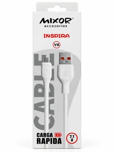 CABLE USB A V8 INSPIRA MIXOR